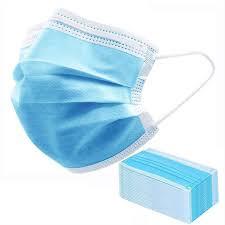 Triple Layer  Disposable Face Mask Splash Smooth Breathing Non Irritating