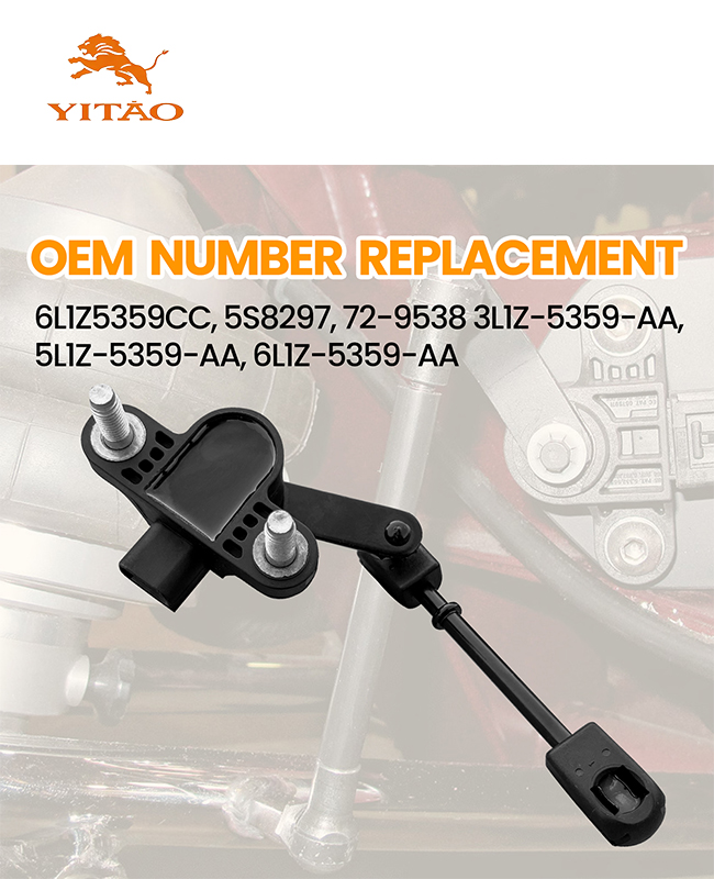 Front Right Suspension Ride Height Sensor 6L1Z5359CC Compatible with Ford Expedition & Lincoln Navigator 2003-2006