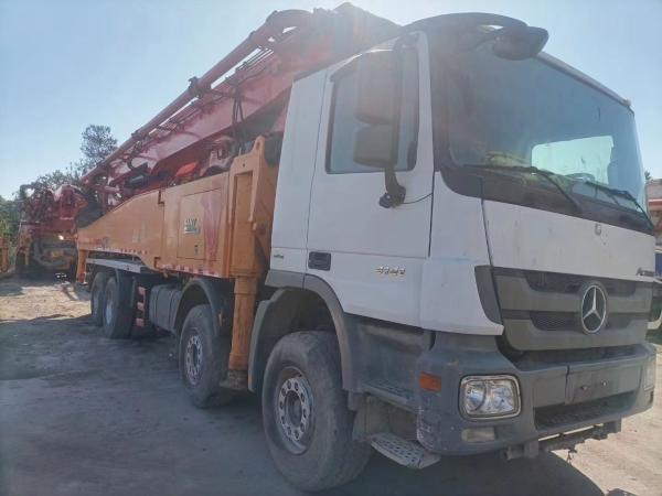 Machinerie de construction d'occasion Camion à pompe à béton de 56 mètres de construction durable