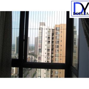 Punching Processed Highest Grade Stainless Steel Invisible Grille with 5cm Wire Distance Gap for Balcony and Window Safety
