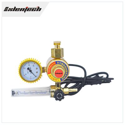 Chrome Plated Bonnet Welding Machine Spare Parts CO2 Regulator With Heater 36v