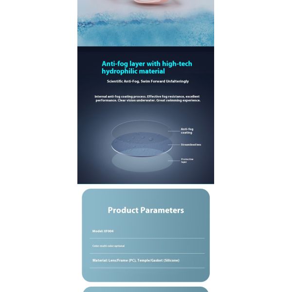 2025 Best - Selling Outdoor Swim Goggles | Anti - Fog, UV - Block & Comfort Fit