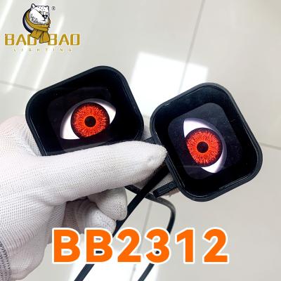 Automatic Switching Devil Eyes 6 Module Mini Driving Lamp Led Bike Decoration Parts for Motorcycle for Motor