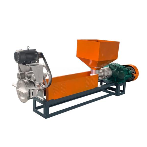 Single Screw Plastic Pelletizing Machine for Economic Plastic Production Line