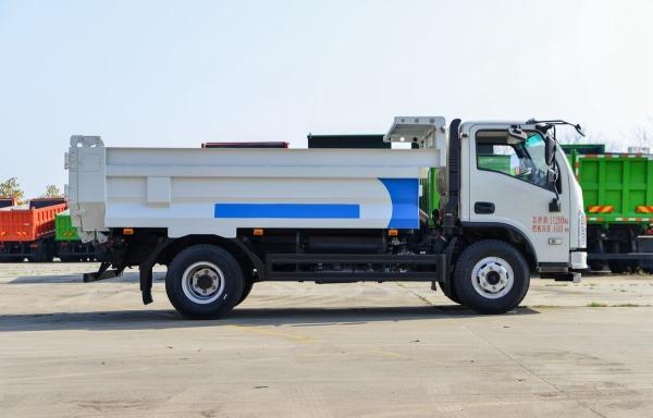 Precio Barato Stock DaYun 4X2 Pequeño camión de tirador Mini camión de basura