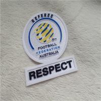 La ropa de encargo de la moda remienda la federación Tatami lavable del fútbol que se reúne la etiqueta para la ropa