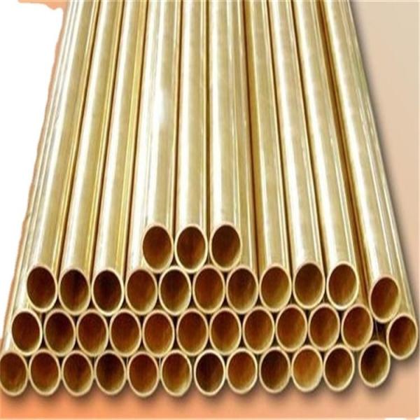 HSn70-1 Sn Copper Round Pipe 3mm Thickness Single Phase Brass
