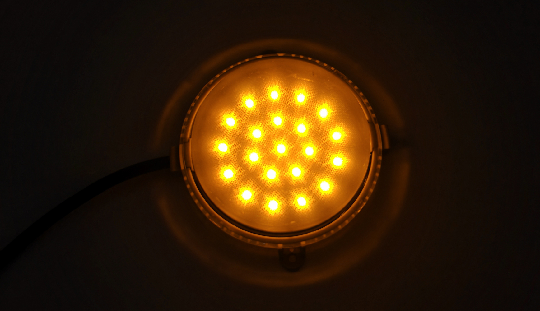 100mm 24V Single Color LED Point Light Source IP67 Waterproof Outdoor Pixel Light for Facade Building Wall Decoration