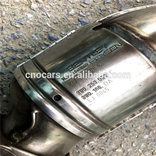 Continental Flying Spur GT GTC Supersports 3W0253059B 3W0253059C Car Catalytic Converter Recycling