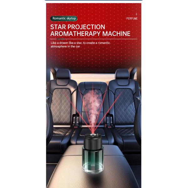Alloy ABS Car Aromatherapy Machine 12V Intelligent Controlled