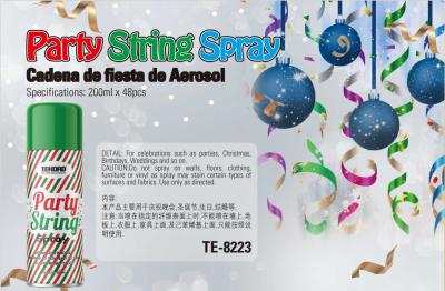 200ml Silly String Spray Party Streamer Foam Spray For Christmas Tree
