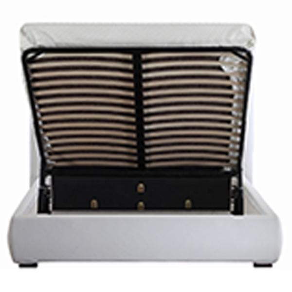 Antiwear Practical Ottoman Style Double Bed , Multifunctional Full Size Ottoman Bed