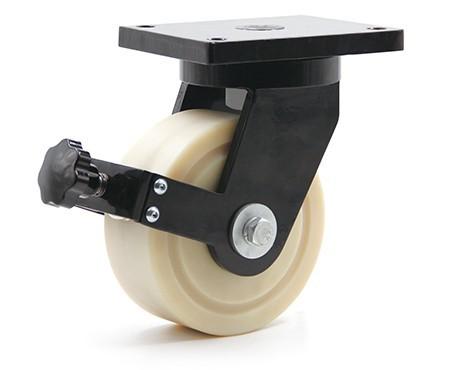 Rigid Flange Plate 2 Ton Caster Wheels 4000kg 12 Inch Swivel Caster Wheels