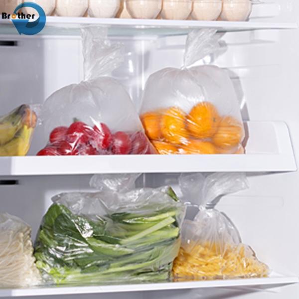 Supermarket Customize Plastic HDPE Produce Bag Roll