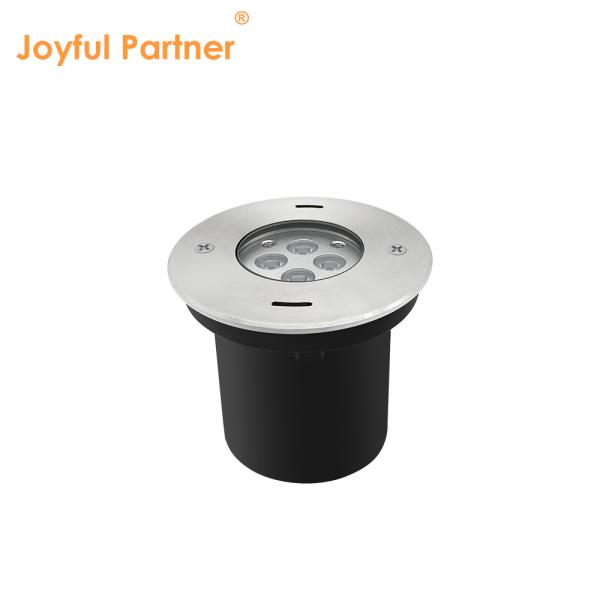 LED Underwater Recessed Light DIA110MM 4W 8W DC24V 316 Stainless Steel Front Cover with Plastic Black Box