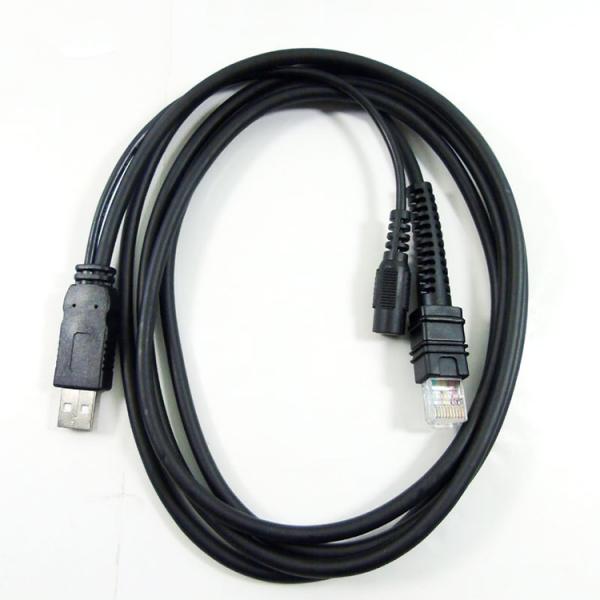 3m 10ft USB 12V for Zebra Symbol DS3608 LI3608 DS3678 LI3678 barcode scanner cables