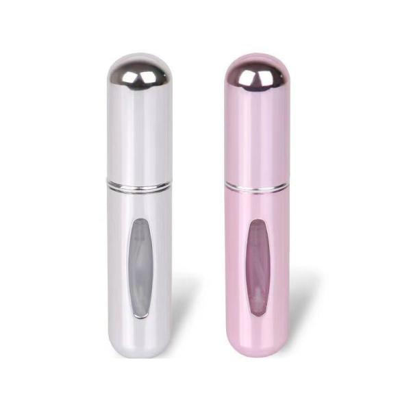 Bouteille de pompe à pulvérisation continue pour le corps de parfum rechargeable