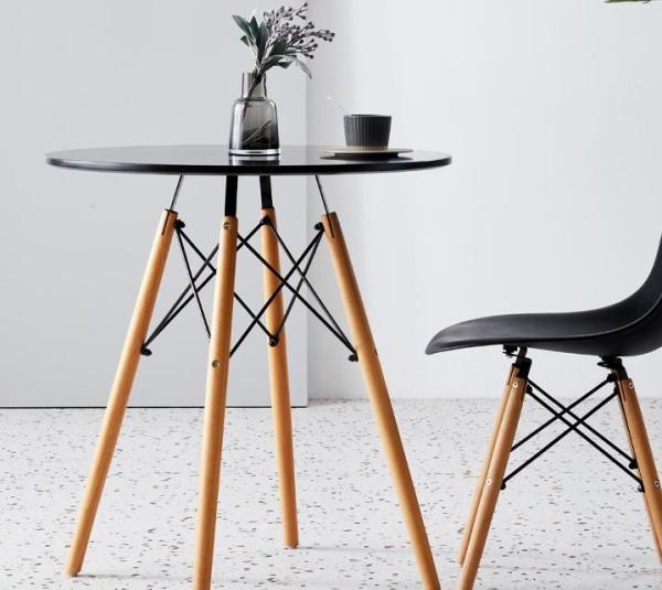 Nordic EAM table simple modern leisure reception and negotiation table and chair combination rest area round table