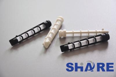 Os filtros plásticos moldados Inline injetados com filtro sintético/metálico engrenam o material