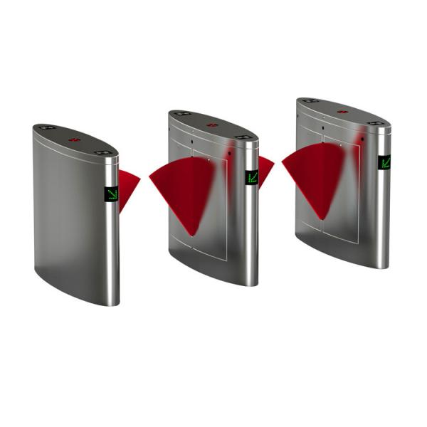 3s Reset 24V BLDC Flap Barrier Gate 4 Pairs Infrared Sensors 600mm Width