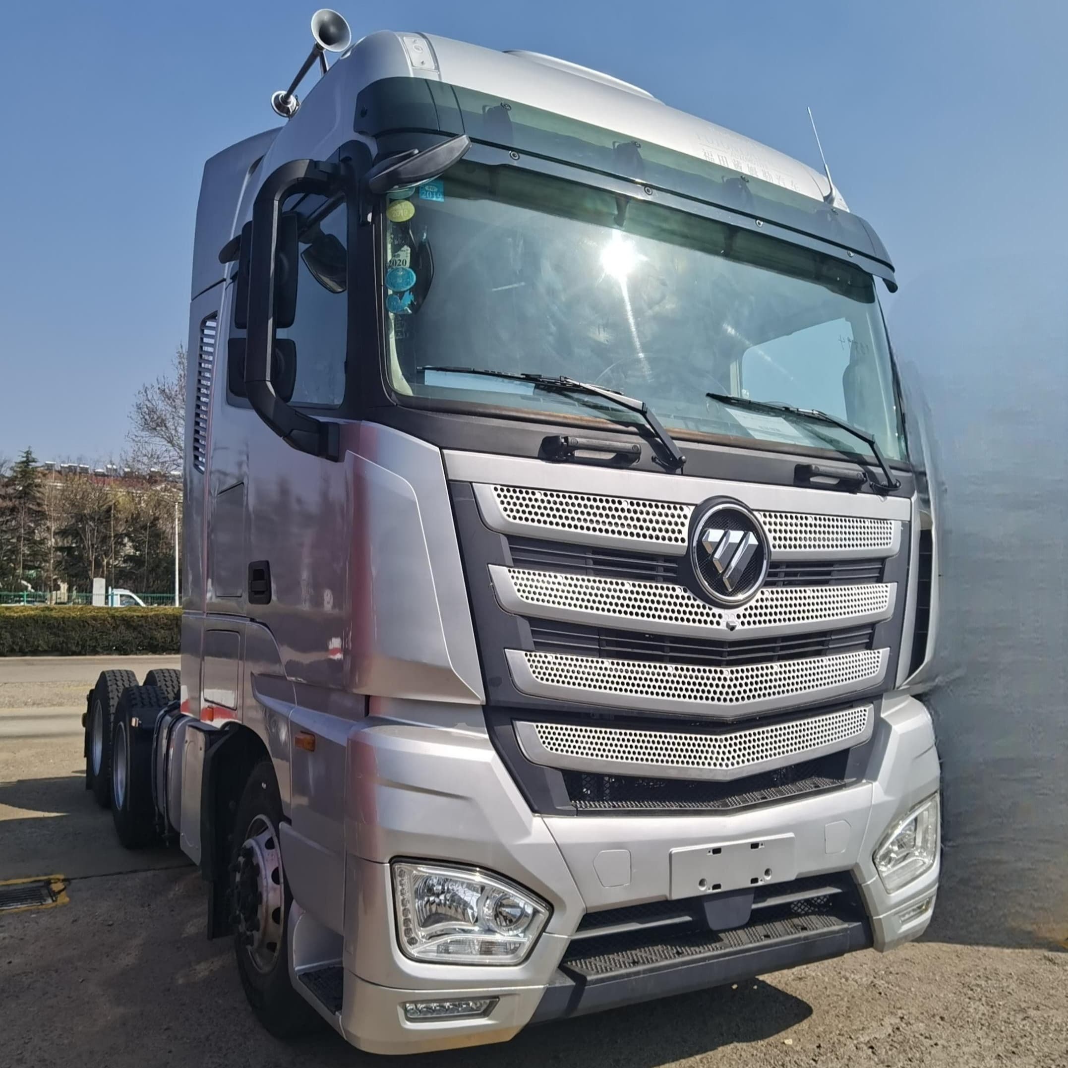 Used 6×4 460HP Foton EST Tractor Head - Second Hand Heavy Haul Truck Tractor - High horsepower used container tractor truck