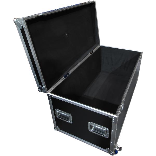Portable Dj Equipment Case , Wire Microphone Plywood / Aluminium Flight Case