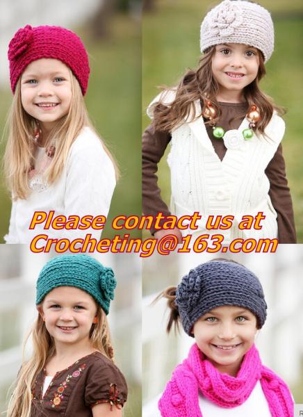 Best Winter Adult Children Warm Crochet Headbands Knitted Headbands Headwraps For Women