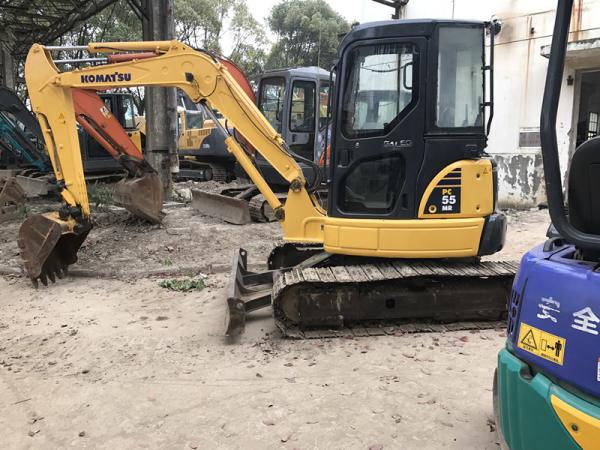 2010 Year Used KOMATSU Excavator PC55MR-2 , Komatsu Mini Digger Low Hours