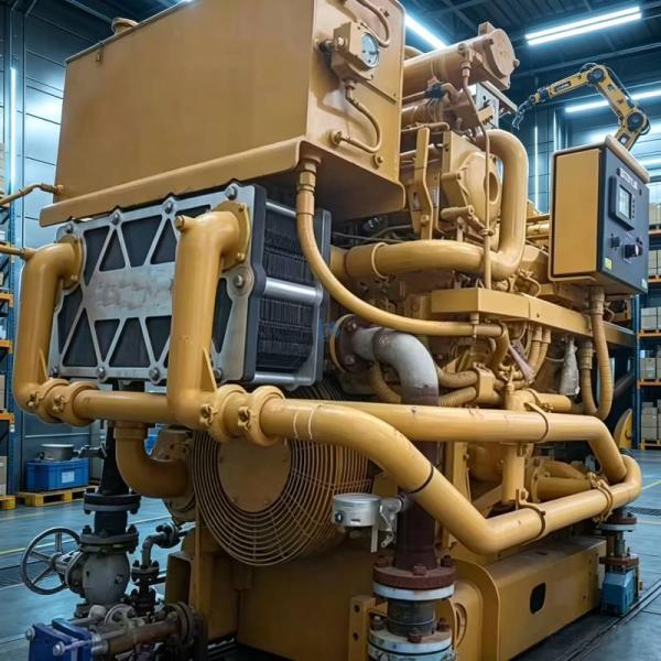 3156 Diesel Engine Generator Set Marine / Industrial Cat Diesel Generator