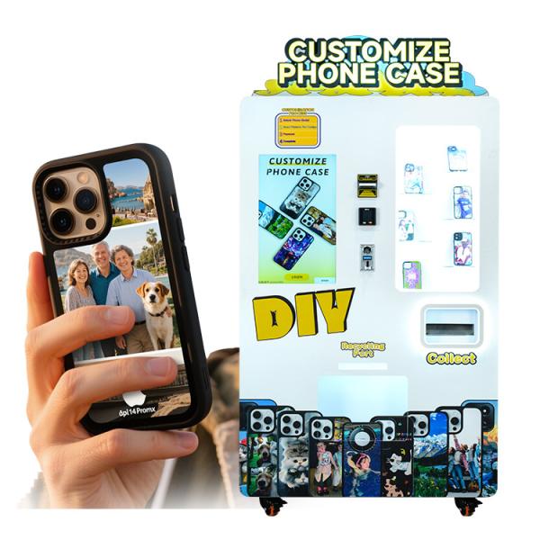 360 PCS / jour Capacité de vente 220V Casse téléphonique Vendeuse pour les solutions de vente