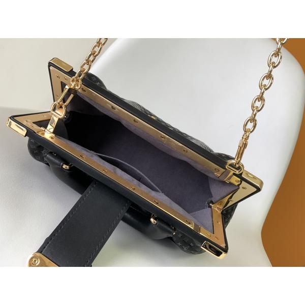 Sac d'embrayage personnalisé de monogramme de cuir de vachette Louis Vuitton M45571