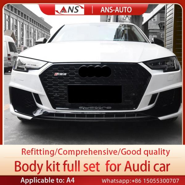 Non Destructive Automotive Body Kits , Audi A4 Car Exterior Accessories