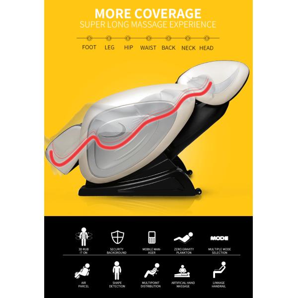 3D Aluminum Vending Massage Chairs PU SAA Commercial Massage Chair With Bill Acceptor OEM