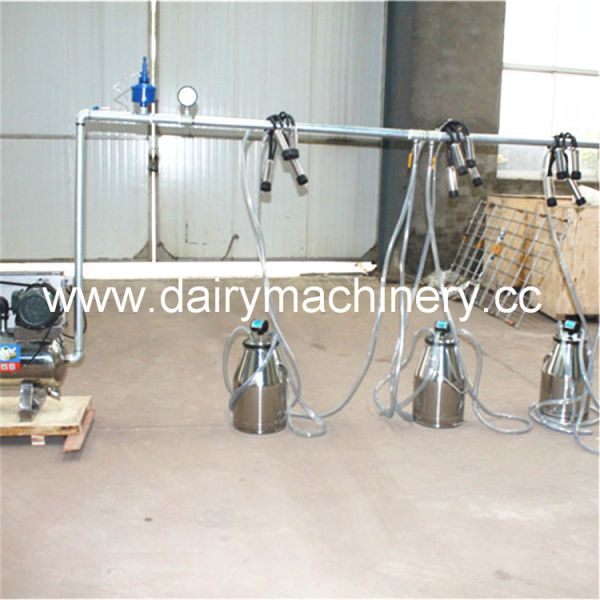 Pail Milking Machine with 1 to 10 Milking Buckets 25L Capacity and 1440 Rpm/Min Motor Speed