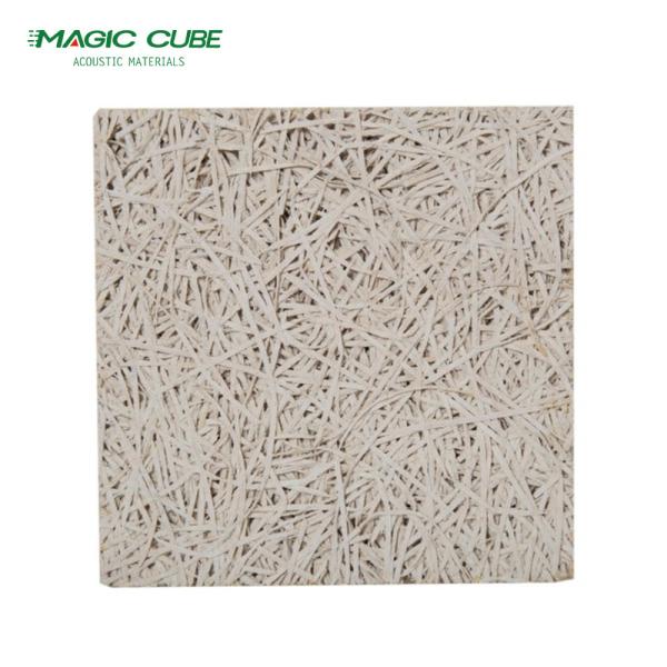 Rectangle Original Wall Acoustic Wood Wool Board Fire Resistance 2440mm