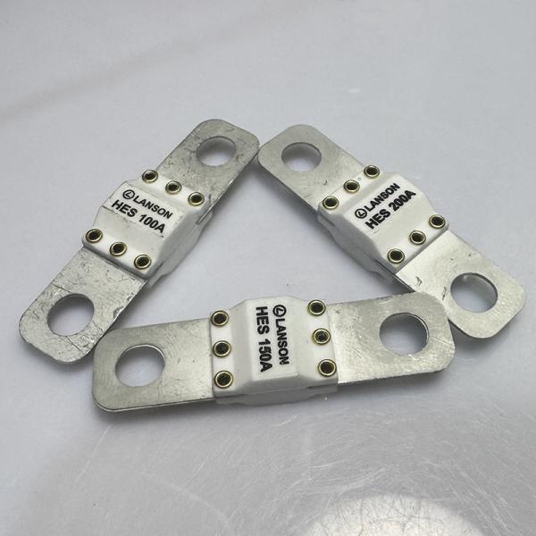 HES Plate Bolt Connection EV Electric Vehicle Fuses 100A 150A 200A 250A 300A 350A 125Vdc 4KA For Lawn Mowers Gardening Tools