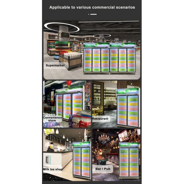 Охлаждать речного порога охладителя напитка изготовления на заказ низкий e стеклянный чистосердечный коммерчески