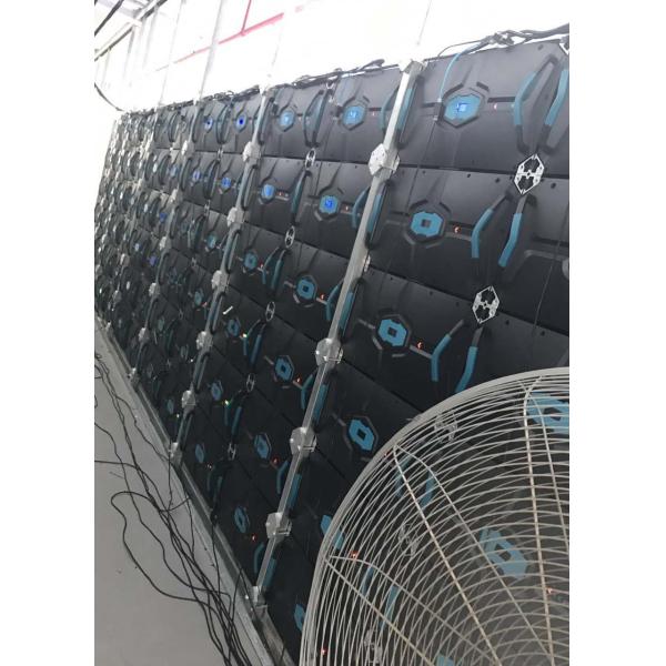 Small Pixel Pitch Front Service Led Display Rgb Die Casting Aluminum Cabinet