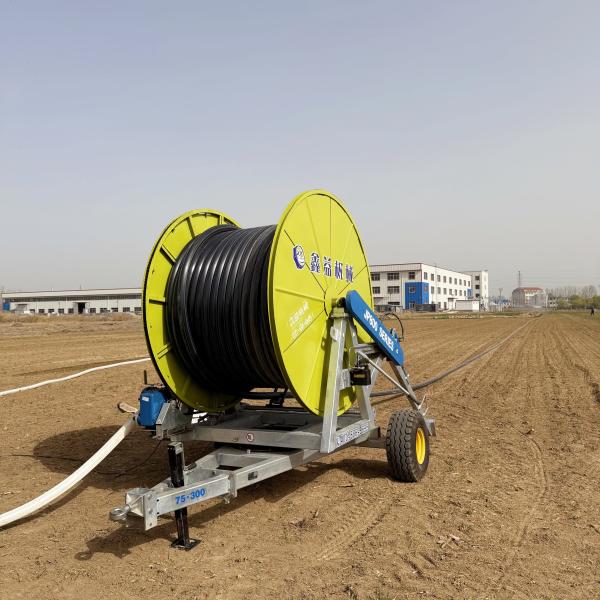 Hose Reel Sprinkler Irrigation Equipment For Farm Pumping Irrigation