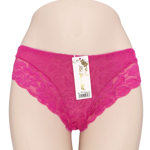 Jacquard Underwear Lady Best Selling Six Colors Lace Panties 2024 Hot Sell Lingerie for Girls