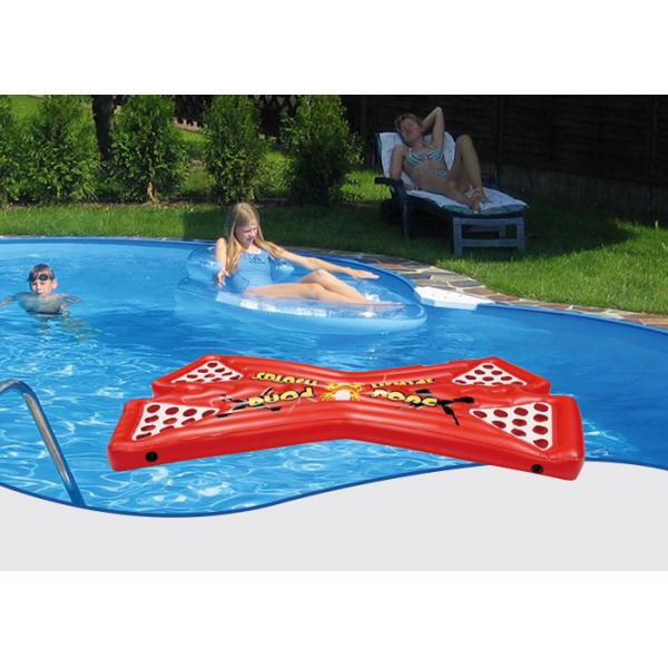 Циновка таблицы Pong пива циновки Pong пива PVC плавая раздувная для бассейна