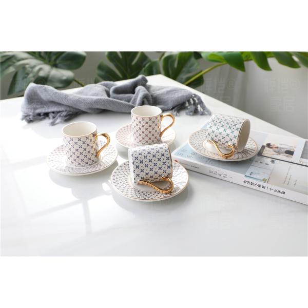 Colorful 450cc 15oz Aesthetic Personalized Ceramic Coffee Mugs