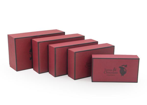 Cajas de presentación de gama alta del chocolate, cajas de regalo vacías de encargo para los chocolates