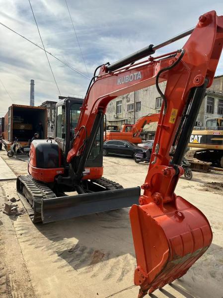 2020 Original Kubota U-55 Hydraulic Crawler Excavator Digger 5 Ton Mini Digging Unit
