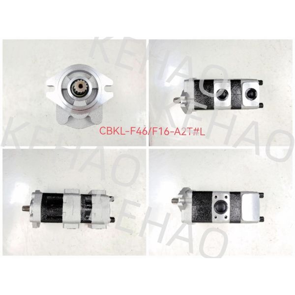 Hydraulic Gear Pump CBKL  CBT CBH CBHZ CBHZD Series Gear Pump CBKL-F46+F16-A2TΦL High Quality Used in Heavy Machinery Factory direct sales