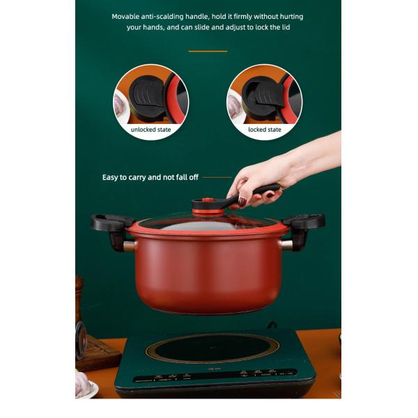 профессиональной герметической электрической кастрюли кухни домашняя тушеного мяса низкого давления ручка не