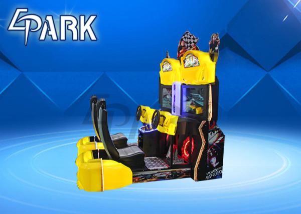 Attractive Cool Split Second Racing Car Game Machine / Pair car simulator game machine