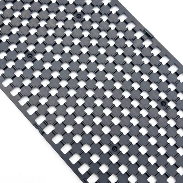 JEDEC IC Trays in Rectangular Shape for Automated Semiconductor Handling Systems