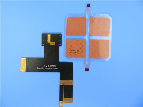 FPC PCBA Fabrication Flex PCB Board With 3M Tape and Stainless Steel Stiffener