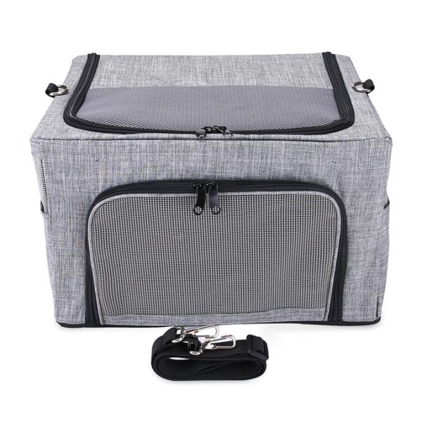 Коробка собаки сетки Оксфорда несущей перемещения любимца ремня безопасности на открытом воздухе Breathable